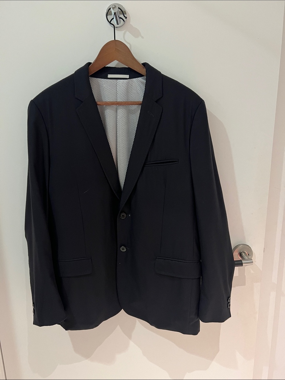 Classic Black Men's Blazer - Tailored Look